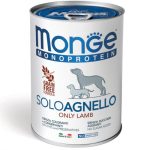 MONGE DOG MONOPROTEICO 100% AGNELLO PATE' 400GR