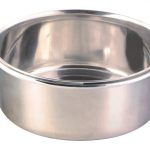 TRIXIE CIOTOLA IN ACCIAIO CON SUPPORTO 600ML DIAM. 12CM
