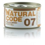 NATURAL CODE 07 POLLO E MANZO 85GR