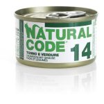 NATURAL CODE 14 TONNO E VERDURE 85GR