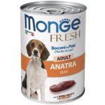 MONGE FRESH CANE ADULT ANATRA BOCCONI IN PATE' 400GR