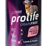 PROLIFE DOG GRAIN FREE ADULT LAMB&POTATO MEDIUM/LARGE 400g