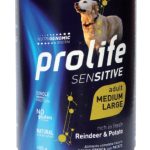 PROLIFE DOG SENSITIVE ADULT REINDEER&POTATO MEDIUM/LARGE 400g