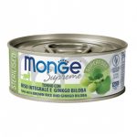 MONGE SUPRIME STERILIZZATO TONNO, RISO E GINKGO 80GR