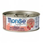 MONGE SUPRIME STERILIZZATO TONNO, RISO E GOJI 80GR