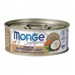 MONGE SUPRIME TONNO RISO INTEGRALE E COCCO 80GR