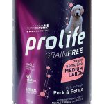 PROLIFE DOG GRAIN FREE PUPPY SENSITIVE PORK E POTATO 400GR