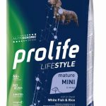 PROLIFE DOG LIFESTYLE MATURE WHITE FISH&RICE MINI 2 KG
