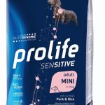 PROLIFE DOG SENSITIVE ADULT PORK&RICE MINI 2 KG