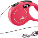 TRIXIE FLEXI NEW CLASSIC IN CORDA, XS, 3M, ROSSO