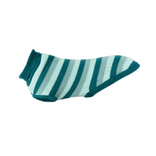 TRIXIE MAGLIONCINO BURNABY, L, 55CM, BLU/MENTA