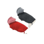 ZOLUX PULLOVER CON CAPPUCCIO MELANGE T30 ROSSO