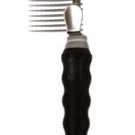 d LG DEMATTING COMB 6 BLADES BLACK/GREY