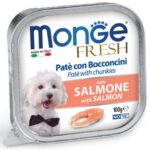 MONGE FRESH CANE SALMONE 100GR