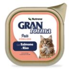 NUTRENA GRANFORMA CAT PATE' STERILIZED SALMONE E RISO 100GR