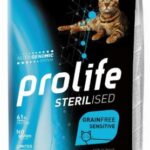 PROLIFE CAT STERILISED GRAIN FREE SENS. ADULT SOLE FISH&POTATO 7 KG