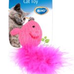 d LG ASSORTMENT OF MICE WOOL 10X6X4CM BLUE/PINK