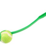 d LG CATAPULT TENNIS BALL LAUNCHER 6X8X50CM - Ø6CM GREEN