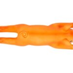 d LG LATEX SQUEAKING PIG 13CMORANGE