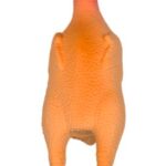 d LG LATEX SQUEAKY CHICKEN 15CM MULTICOLOUR