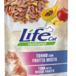 LIFE CAT BUSTE TONNO E FRUTTA MISTA 70GR