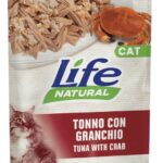 LIFE CAT BUSTE TONNO E GRANCHIO 70GR