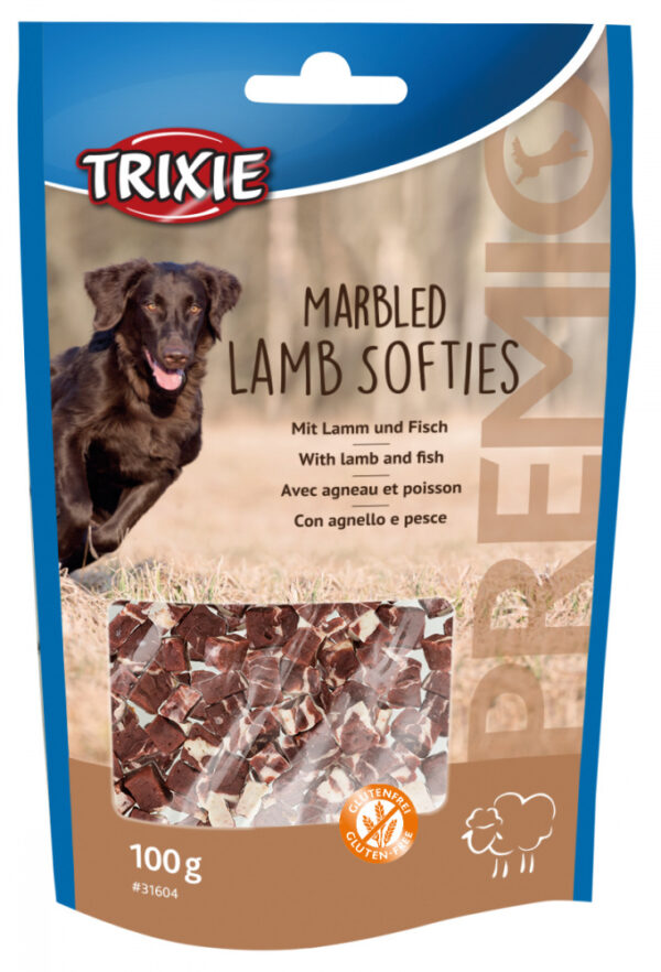 TRIXIE PREMIO MARBLED LAMB SOFTIES 100GR
