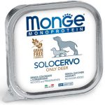 MONGE DOG MONOPROTEICO 100% CERVO 150GR