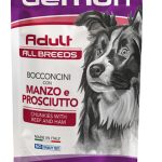 MONGE GEMON BUSTE CANE ADULT MANZO E PROSCIUTTO 100GR