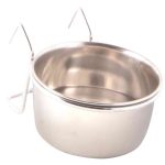 TRIXIE CIOTOLA IN ACCIAIO CON SUPPORTO 900ML DIAM. 14CM