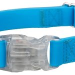 TRIXIE COLLARE EASYFLASH USB TG.M-L AZZURRO FLUO