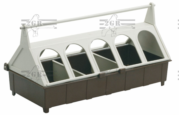 2GR MANGIATOIA COLOMBI GRIGLIA PLASTICA