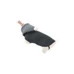 ZOLUX PULLOVER CON CAPPUCCIO MELANGE T25 GRIGIO