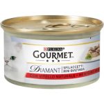 PURINA GOURMET DIAMANT SFILACCETTI CON DELIZIOSO VITELLO 85GR