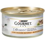 PURINA GOURMET DIAMANT SFILACCETTI CON TACCHINO SAPORITO 85GR