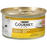 PURINA GOURMET GOLD MOUSSE CON POLLO DELICATO 85GR