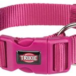 TRIXIE PREMIUM COLLARE XXS-XS: 15-25CM/10MM, CICLAMINO
