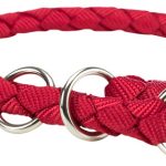 TRIXIE CAVO COLLARE SEMISTRANGOLO L-XL, 52-60CM, DIAMETRO 18MM, ROSSO