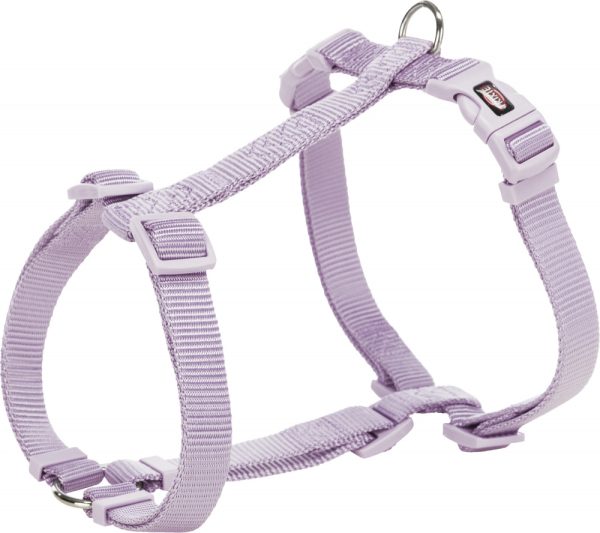 TRIXIE PREMIUM PETTORINA AD H TG.L, 60-87CM / 25MM COLORE LILLA in esaurimento