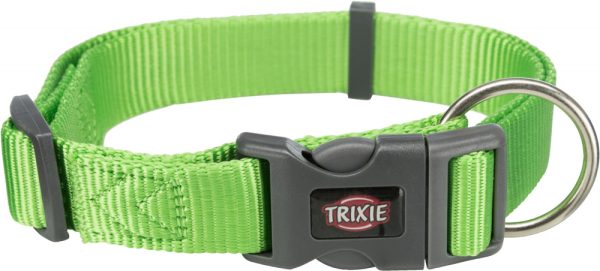 TRIXIE PREMIUM COLLARE XXS-XS: 15-25CM/10MM, VERDE in esaurimento
