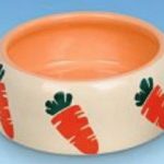 NOBBY CIOTOLA IN CERAMICA RODITORI "CARROT" 0,5 LT