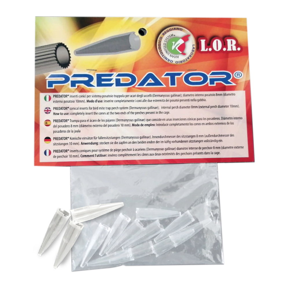 L.O.R. PREDATOR TRAPPOLA PER ACARI DEGLI UCCELLI (1PZ)