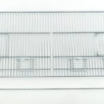 DOMUS MOLINARI FRONTALE ZINCATO GABBIA 120 A 6 MANGIATOIE