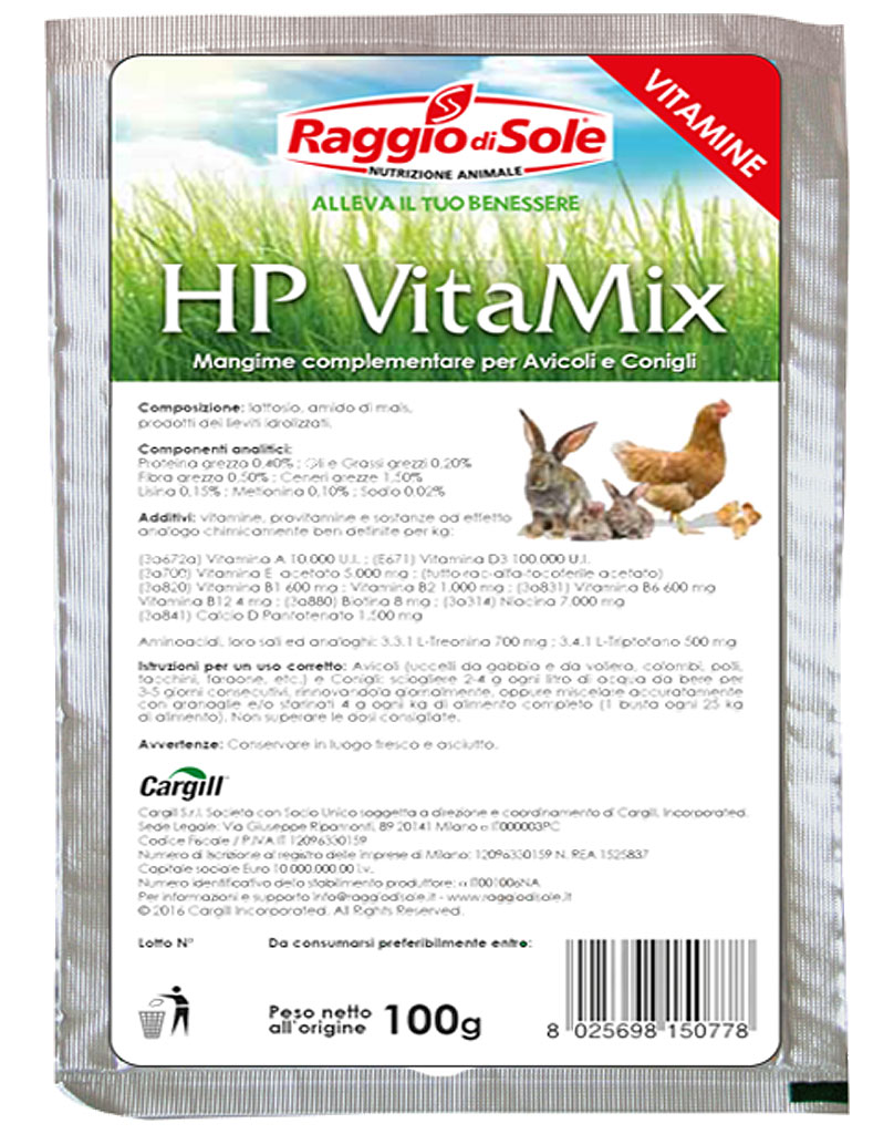 RAGGIO DI SOLE HP VITAMIX BUSTINE 100GR