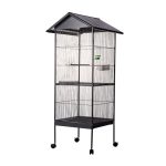 FUNHOBBY AQPET FRIENDS VOLIERA CON TETTO 162X52X52CM