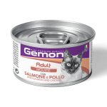 MONGE GEMON MOUSSE ADULT SALMONE E POLLO 85GR