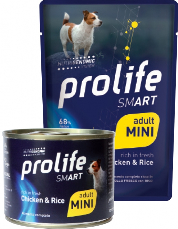 PROLIFE DOG SMART ADULT CHICKEN&RICE MINI 200g