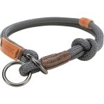TRIXIE BE NORDIC COLLARE SEMISTRANGOLO XS-S,30CM, DIAMETRO 6MM GRIGIO