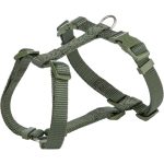 TRIXIE PREMIUM PETTORINA AD H TG.M-L, 52-75CM/20MM COLORE OLIVA