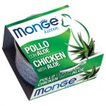 MONGE FRUITS CAT POLLO CON ALOE - KITTEN 80GR